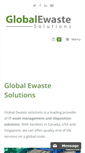 Mobile Screenshot of globalewaste.net